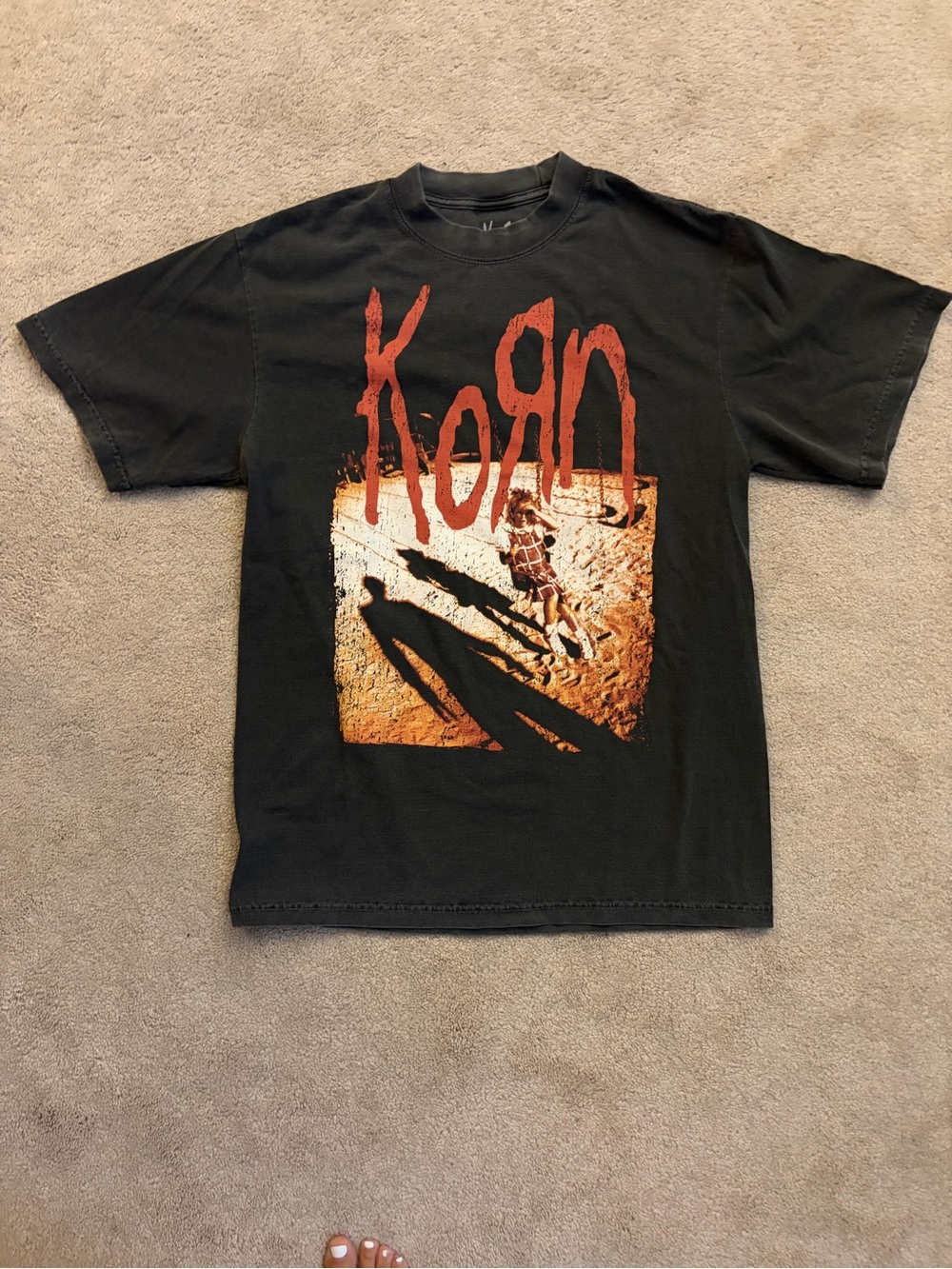 Black KORN 2025 tour shirt NEW